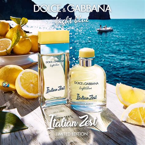 dolce and gabbana lemon zest.